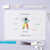 ハッピーアンドレ素晴らしゲエダンサー 薄葉紙 (クラフト)