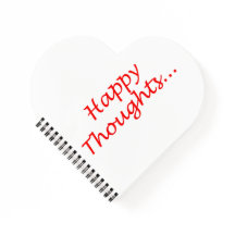 「ハッピーアンド」のハート型の渦巻き型ノートパソコン