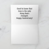 ハッピーアンバーカスタムサイズの写真カード カード (内部)