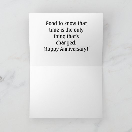 ハッピーアンバーカスタムサイズの写真カード カード (内部)