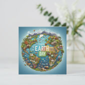 ハッピーアースの日 – グローブグリーンツリー水大陸 シーズンカード (スタンド正面)