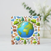 ハッピーアースの日 – グローブグリーンツリー水大陸 シーズンカード (スタンド正面)