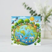 ハッピーアースの日 – グローブグリーンツリー水大陸 シーズンカード (スタンド正面)
