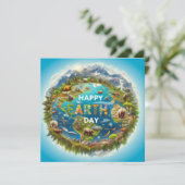 ハッピーアースの日 – グローブグリーンツリー水大陸 シーズンカード (スタンド正面)