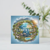 ハッピーアースの日 – グローブグリーンツリー水大陸 シーズンカード (スタンド正面)