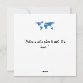 ハッピーアースの日 – グローブグリーンツリー水大陸 シーズンカード (裏面)