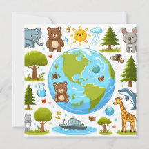 ハッピーアースの日 – グローブグリーンツリー水大陸