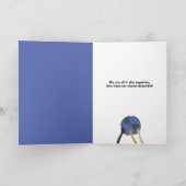 ハッピーアースデイハンズ保持惑星イン宇宙 シーズンカード (内部)