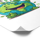 ハッピーアースデイポスター – エコホリデーギフト ポスター (角)