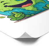 ハッピーアースデイポスター – エコホリデーギフト ポスター (角)