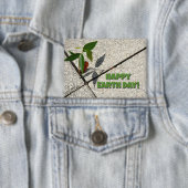 ハッピーアースデイメープルツリー苗木 缶バッジ (インサイチュ)