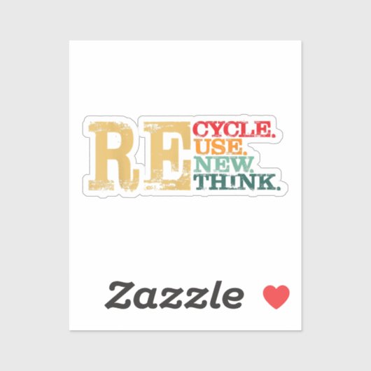 ハッピーアースデイリサイクル再利用リニュアルリスクアースアース シール (シート)