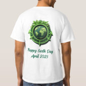 ハッピーアースデイ2025 Tシャツ (裏面)