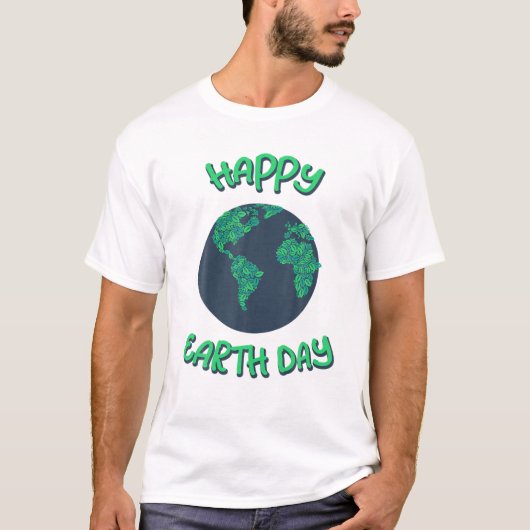 ハッピーアース・デイ・グローブ Tシャツ (正面)