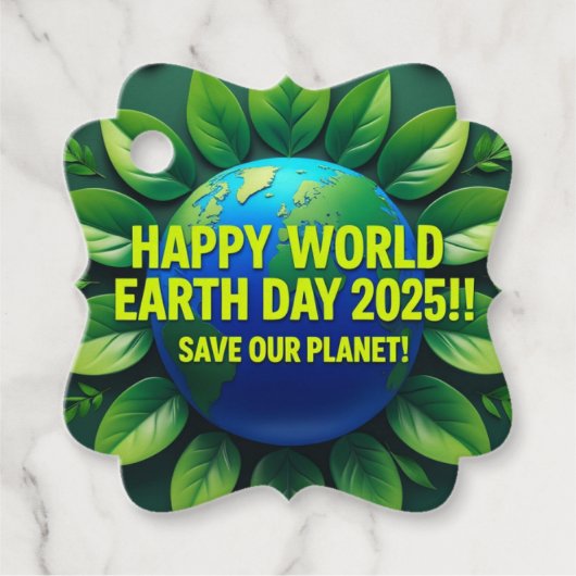 ハッピーアース・デイ フェイバータグ (正面)