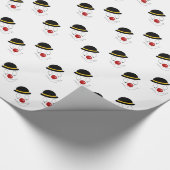 ハッピーアート抽象芸術ピエロ ラッピングペーパー (角)