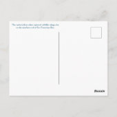 ハッピーアーバン国立野生生物保護記念日！ ポストカード (裏面)