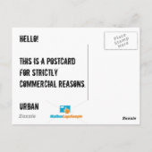 ハッピーアーバン2011 ポストカード (裏面)