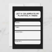 ハッピーアーバーデイhi-fiツリー 招待状 (裏面)