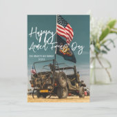 ハッピーアーフォースの日 サンキューカード (スタンド正面)