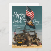 ハッピーアーフォースの日 サンキューカード (正面/裏面)