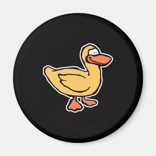 ハッピーイエローガモ マグネット (正面)