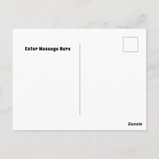 ハッピーイエローフェイススマイルお誕生日おめでとうブラック ポストカード (裏面)