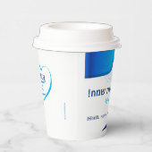 ハッピーイスラエル75独立記念日ブルースターデービッド 紙コップ (右)