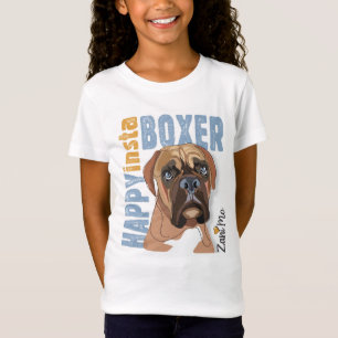 ハッピーインスタボクサー – Zani Mo Dog Tシャツ