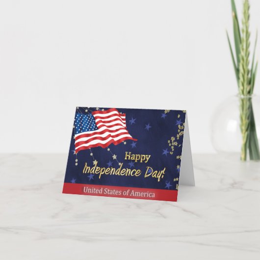 ハッピーインディペンデンスデイカード シーズンカード (正面)