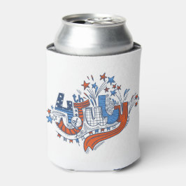 ハッピーインディペンデンスデイクーラーボックス 缶クーラー