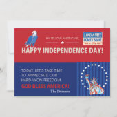 ハッピーインディペンデンスデイゴーブレスアメリカ シーズンカード (裏面)