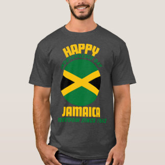 ハッピーインディペンデンスデイジャマイカ1962誇りを持ったジャマイカ Tシャツ