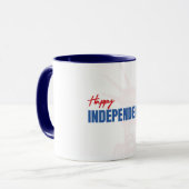ハッピーインディペンデンスデイリバティシルエット マグカップ (正面左)