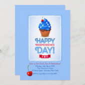 ハッピーインディペンデンスデイ招待状 招待状 (正面/裏面)