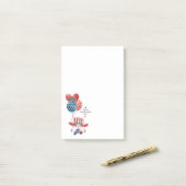 ハッピーインディペンデンスデイ格言 ポストイット (デスク上)