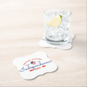 ハッピーインディペンデンスデイ紙コースター ペーパーコースター (インサイチュ)