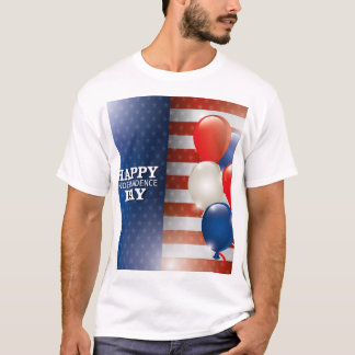ハッピーインディペンデンスデイTシャツデザイン Tシャツ