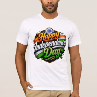 ハッピーインディペンデンスデー - プレミアム3D愛国 Tシャツ
