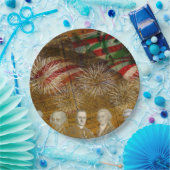 ハッピーインディペンデンスデー！ ペーパープレート (パーティー)