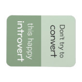 ハッピーイントロバート マグネット (横)