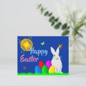 ハッピーイースターおもしろいの一種 シーズンポストカード (スタンド正面)