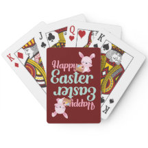 ハッピーイースターおもしろいイースターバニー