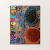 ハッピーイースターおもしろい ジグソーパズル (縦)