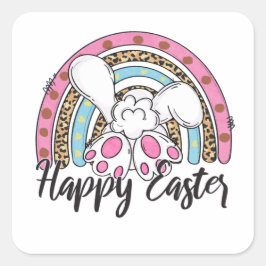ハッピーイースターお客様へ！ スクエアシール