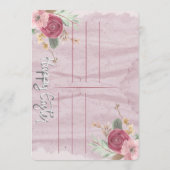 ハッピーイースターお祝い招待状 招待状 (裏面)