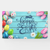 ハッピーイースターお祝い 横断幕 (横)