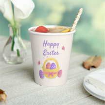 ハッピーイースターかご