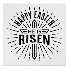 ハッピーイースターが上がった ポスター