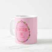 ハッピーイースターが起きた！ コーヒーマグカップ (正面左)